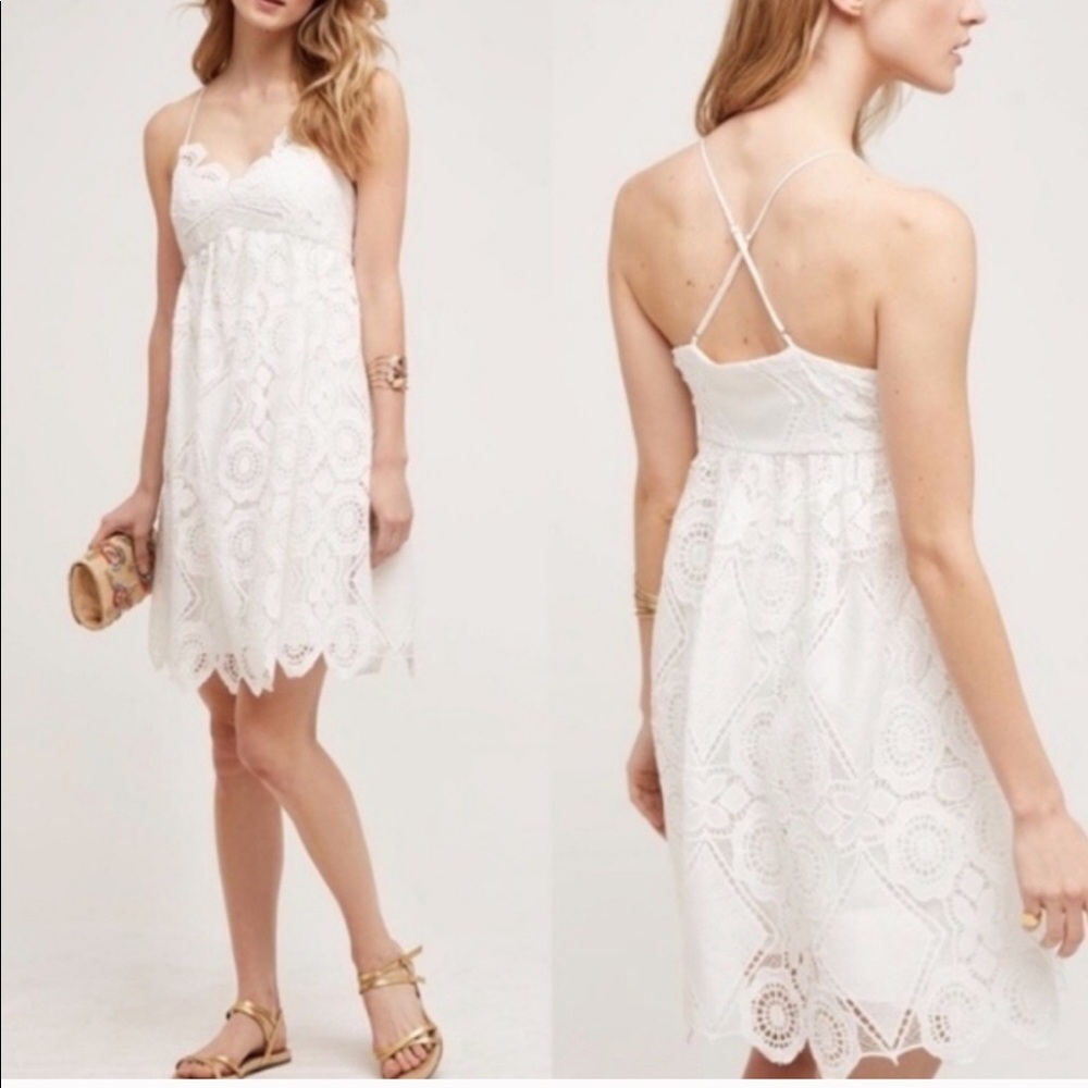 Anthropologie Maeve Lace Summer Moon Dress